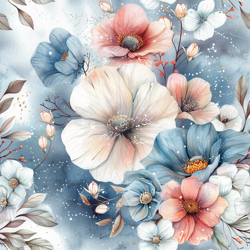Softshell Zimní květy 10/3