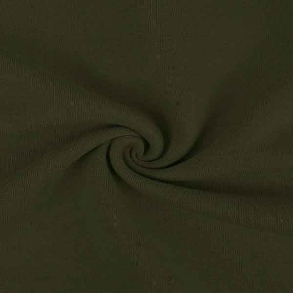 Počesaná teplákovina silná khaki 1,2m