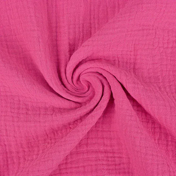 Dvojitá gázovina fuchsia 10m