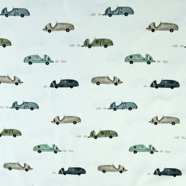 Úplet bílý 🚗 Retro formule