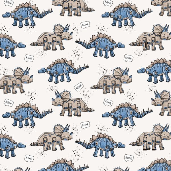Úplet Robo dino