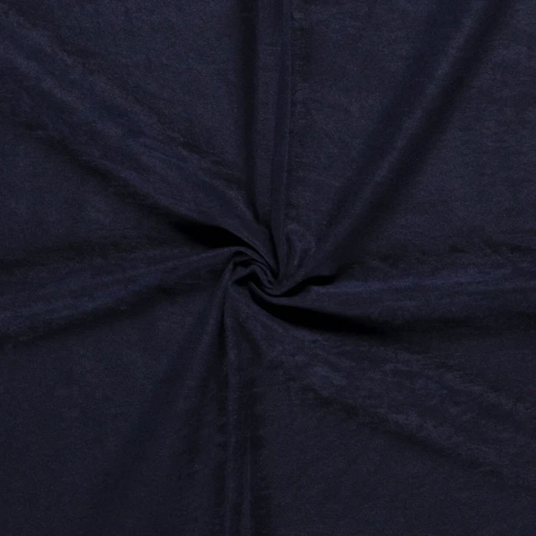 Velur navy dekorační