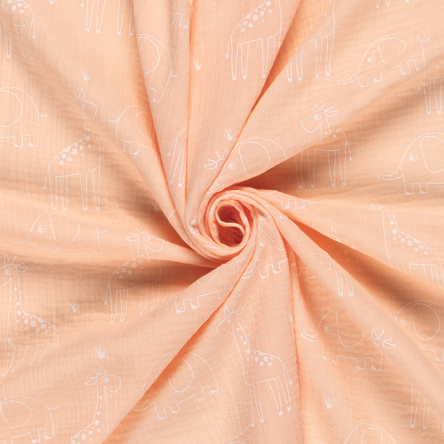 Dvojitá gázovina lososová Safari