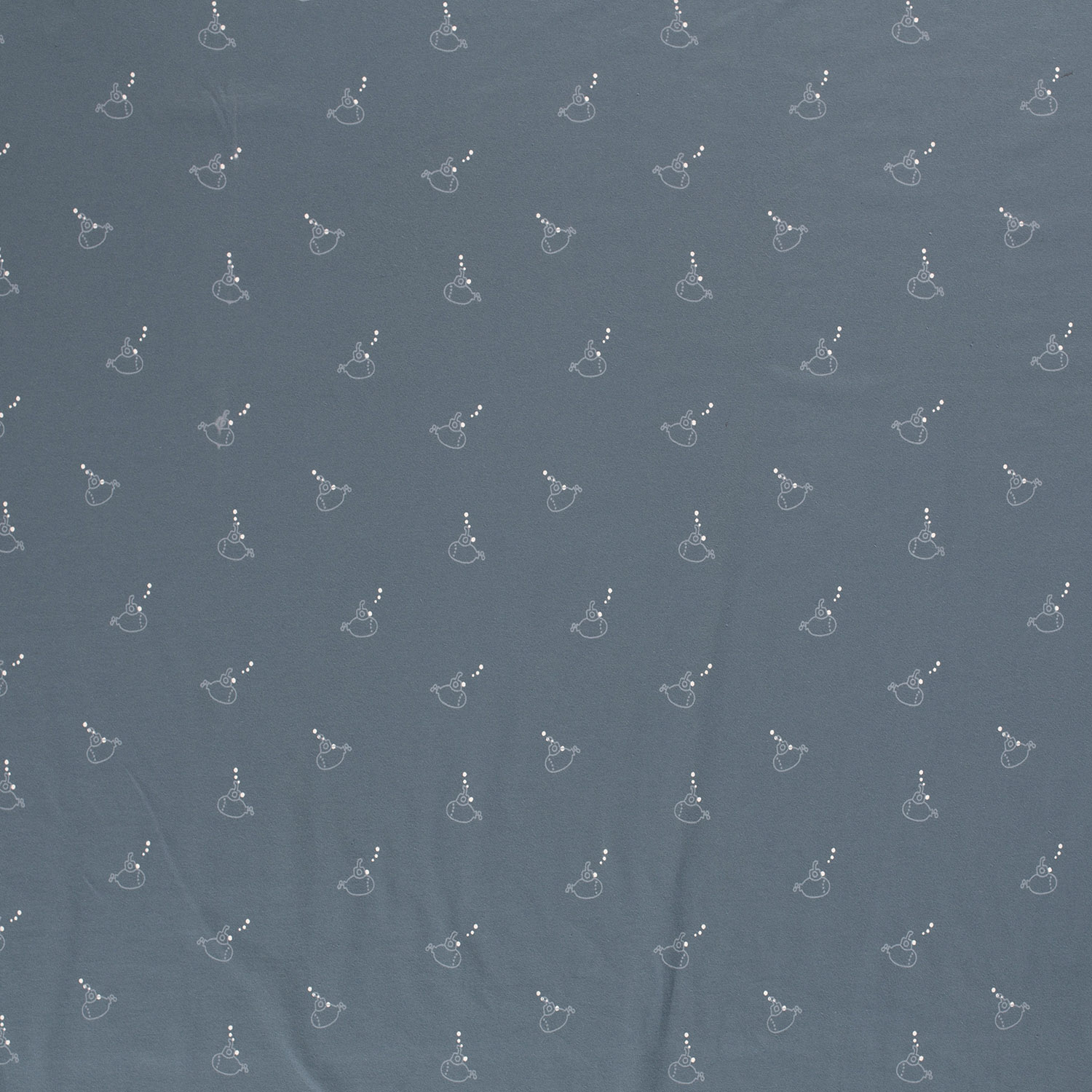 Úplet ocelově modrý Ponorky s bublinami