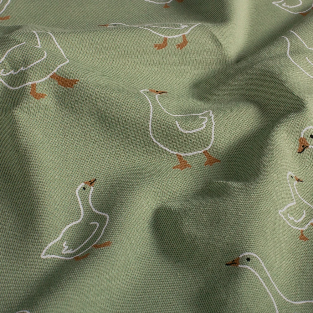 Úplet zelený Husičky