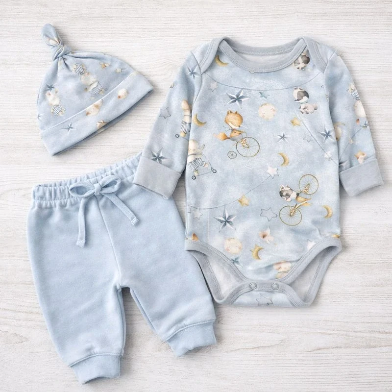 Úplet sv. modrý Cirkus ve hvězdách