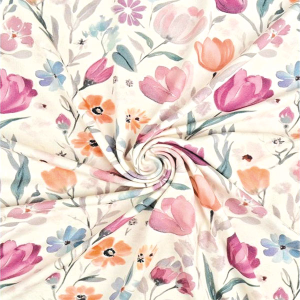 Bambusový úplet Tulipány