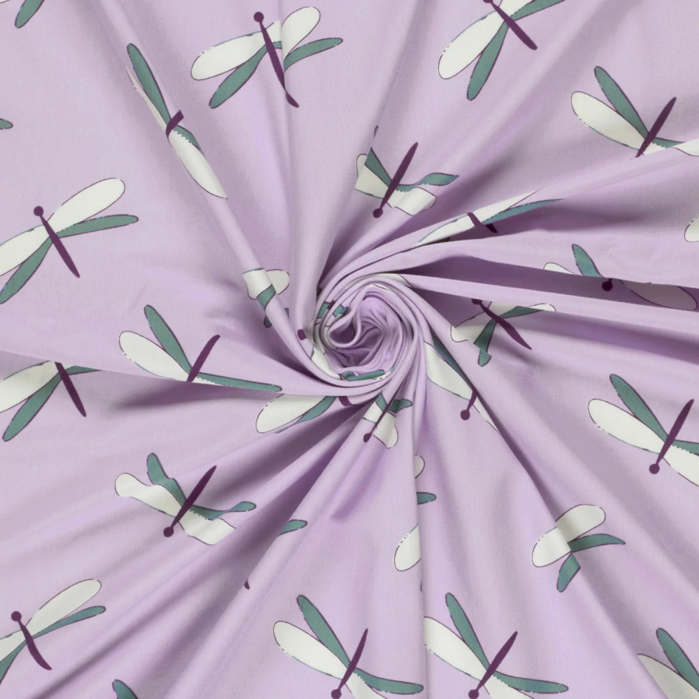 Úplet fialový Vážky