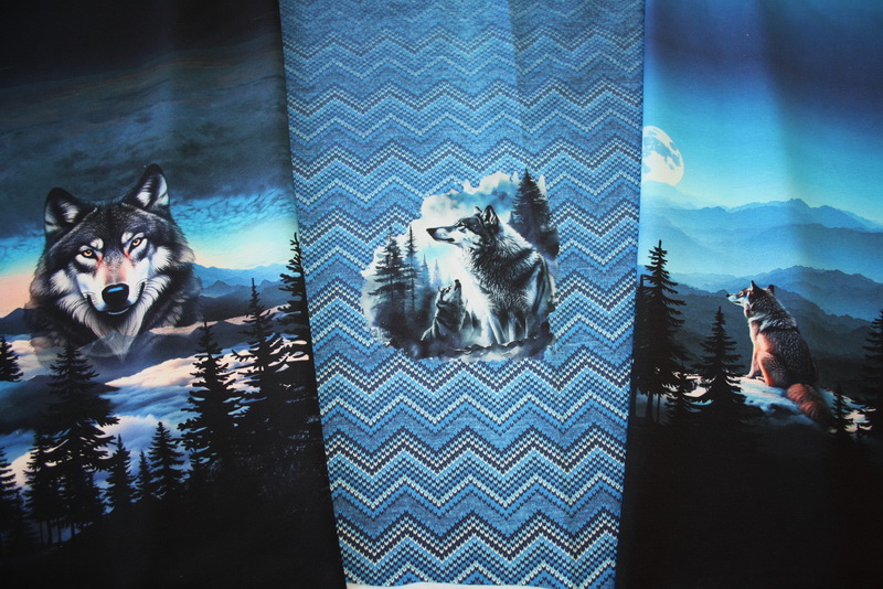 Teplákovina - Stenzo panel - Vlci (panel 0,60x 1,40m)