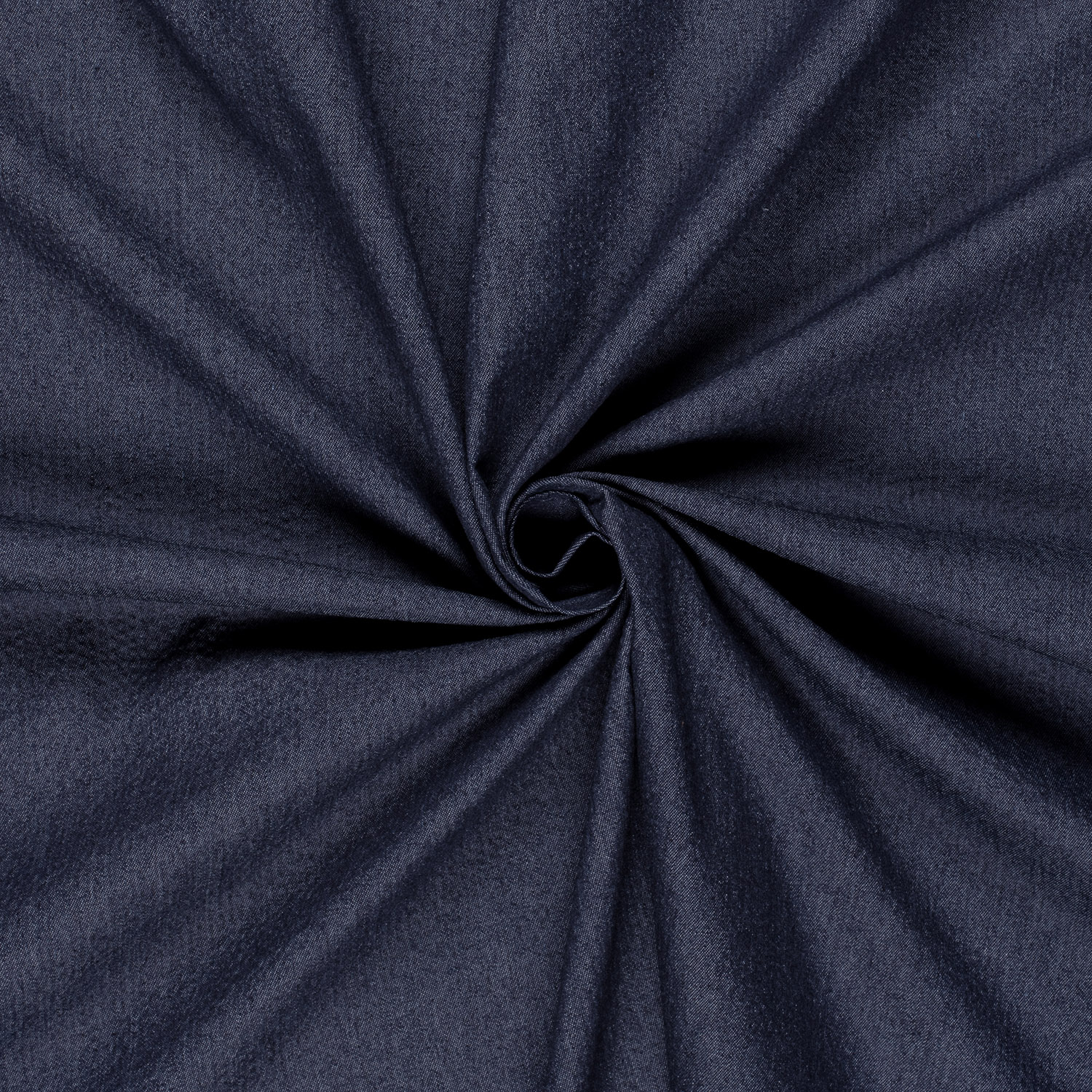 Krepová bavlna Seersucker džínová