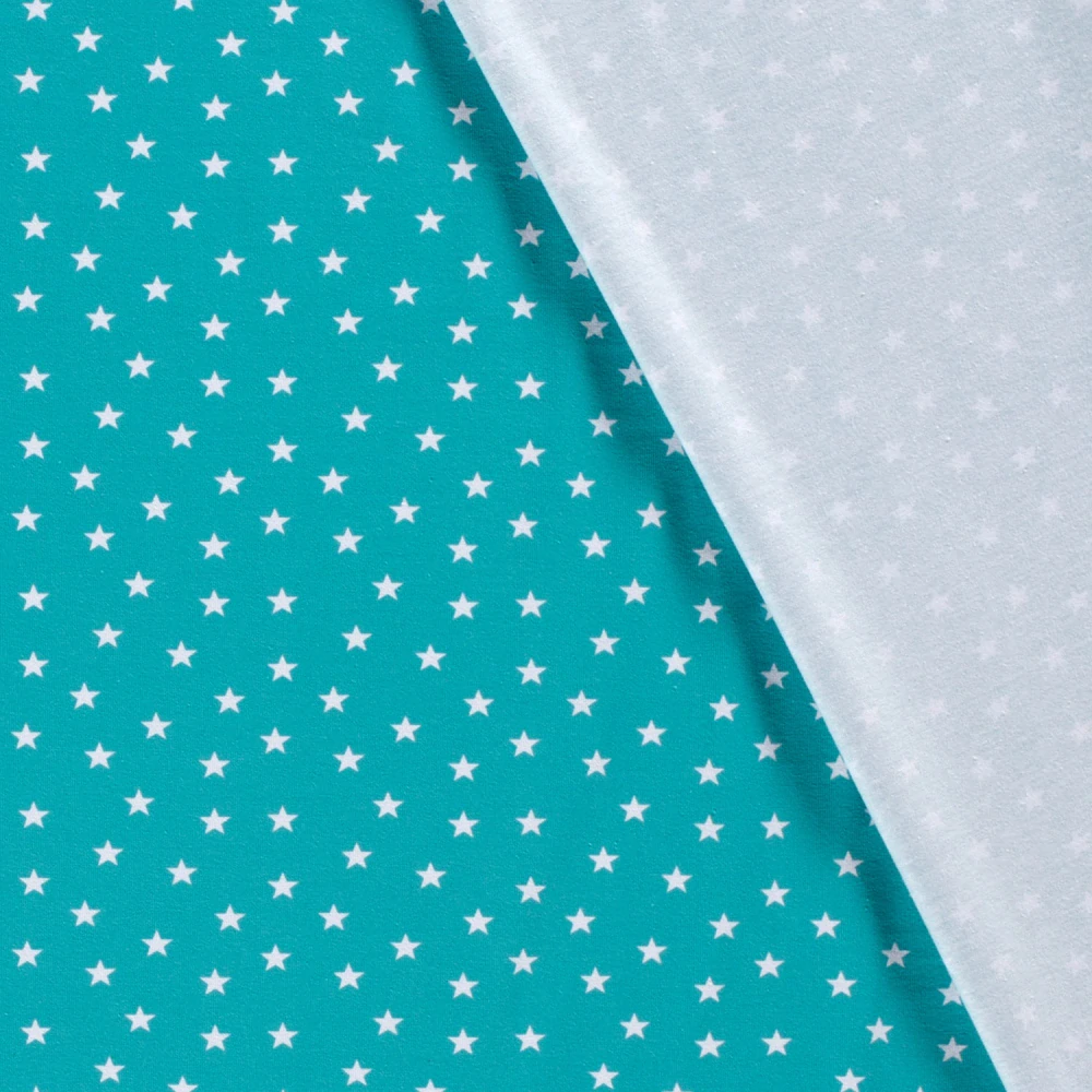 Úplet tyrkysový Hvězdičky