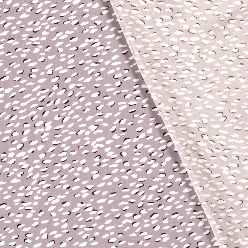 Bambusové plátno fialové Flíčky