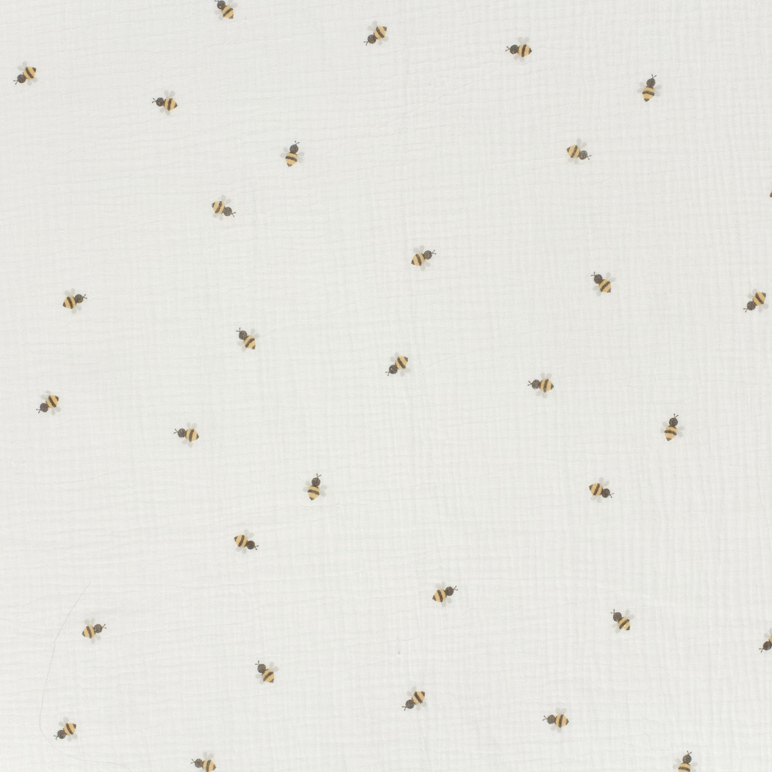 Dvojitá gázovina smet. bílá Včelky