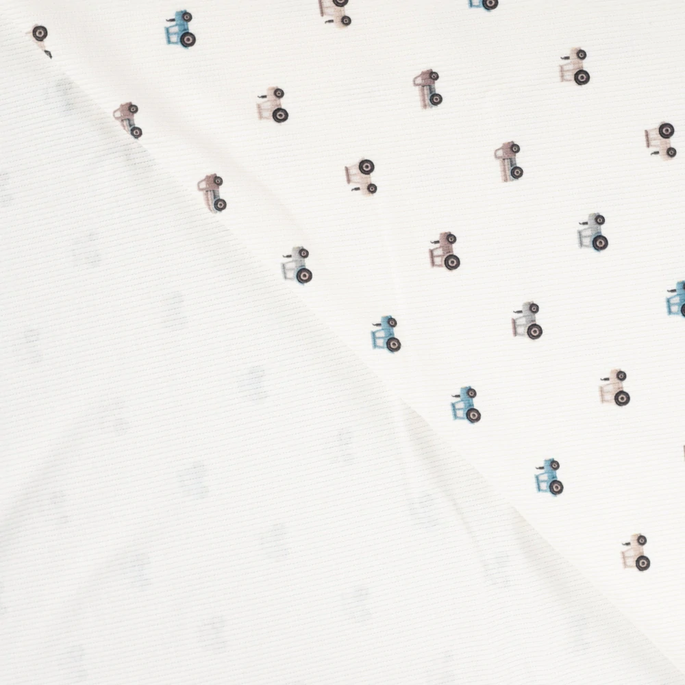 Úplet žebrovaný Mini autíčka