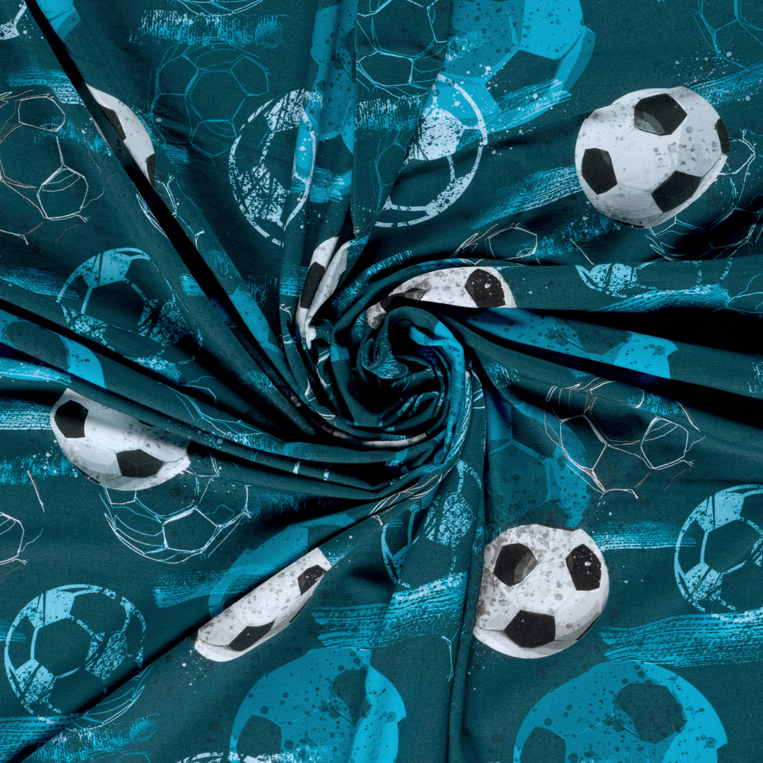 Úplet tyrkysový Fotbal