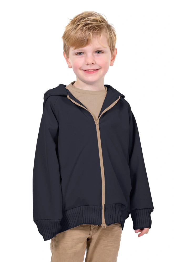 Softshell tm. modrý