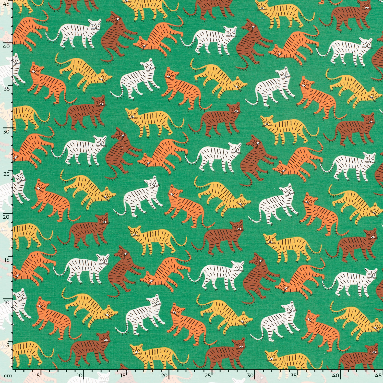 Úplet zelený Tygříci