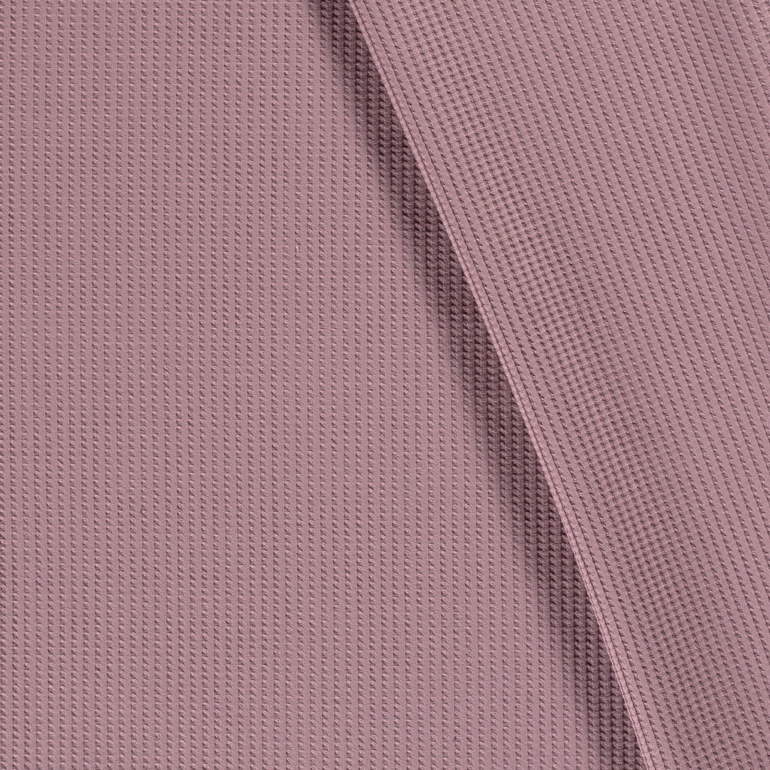 Úplet s vaflovou vazbou starorůžový