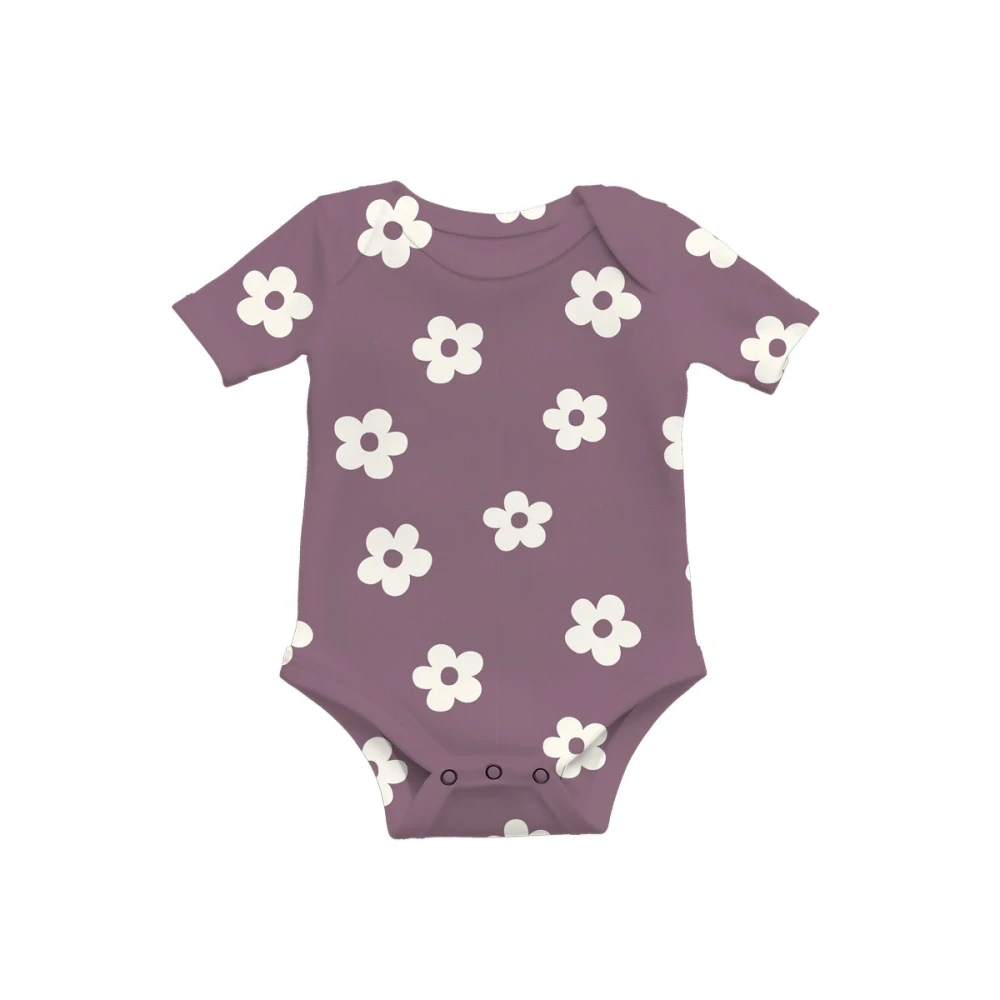 Úplet žebrovaný mauve Kopretiny