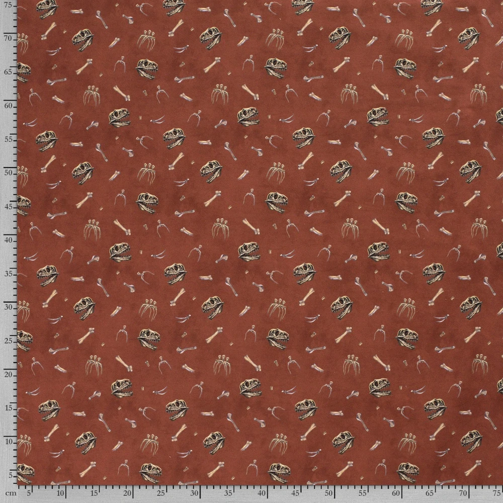 Teplákovina hnědý Dinosauří vykopávky