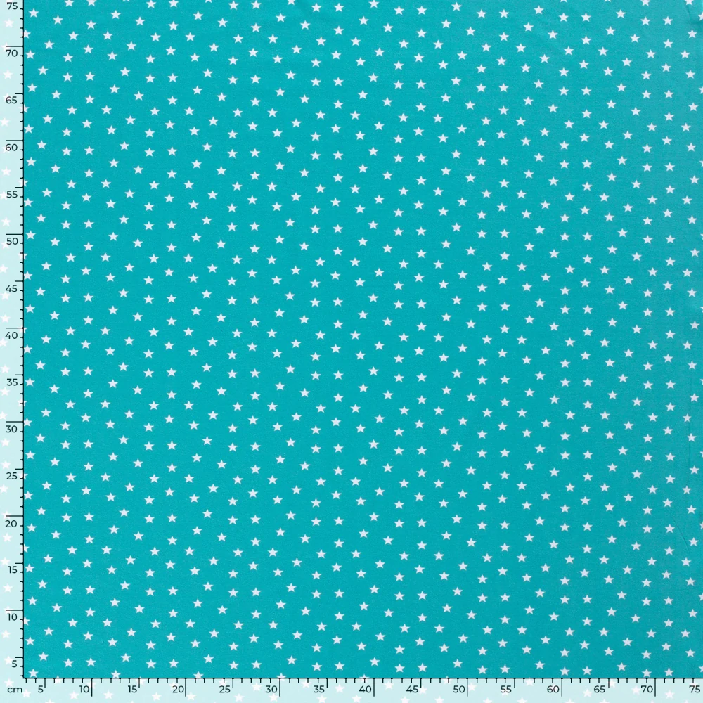 Úplet tyrkysový Hvězdičky