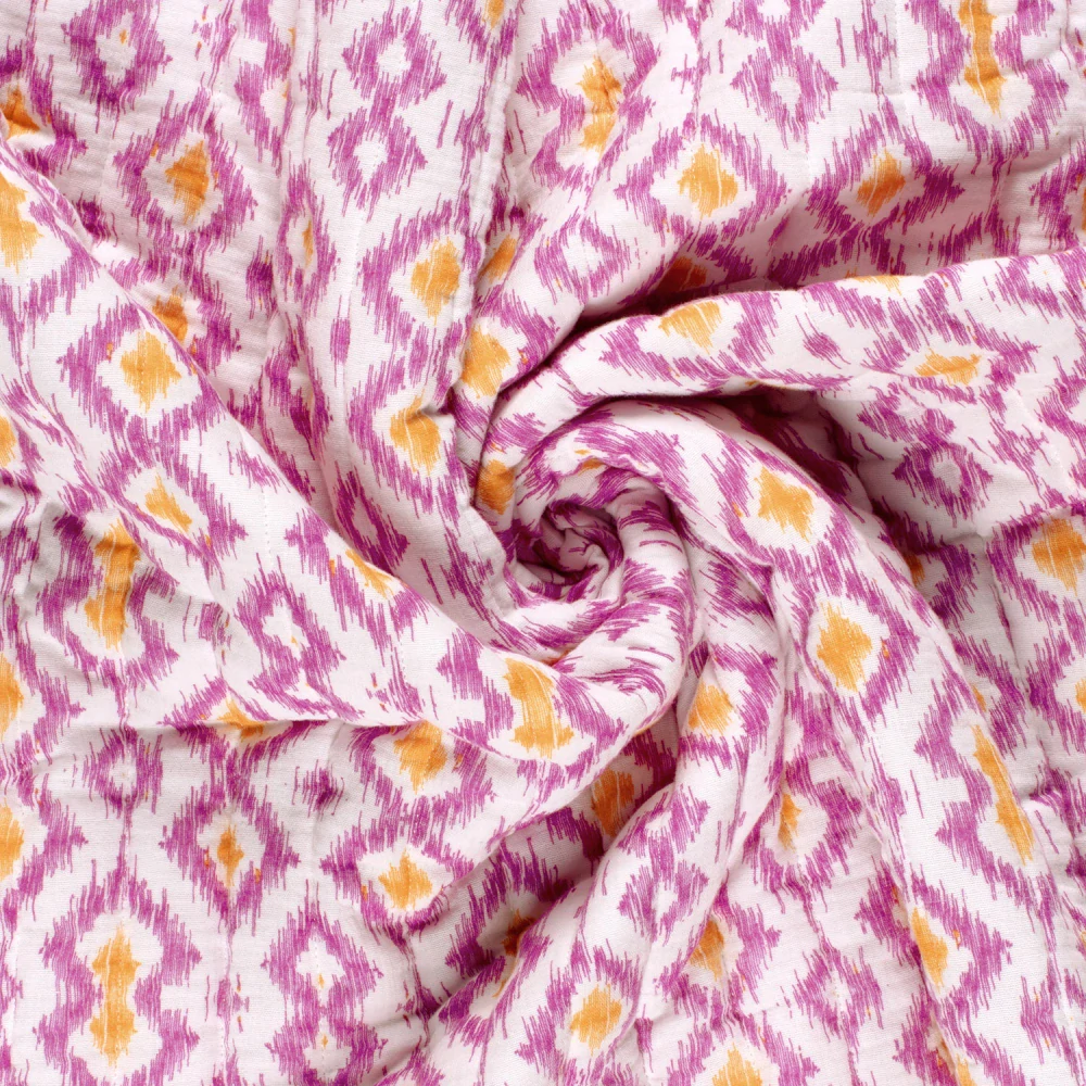 Prošívaný oboustranný mušelín