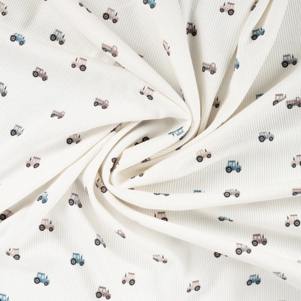 Úplet žebrovaný Mini autíčka