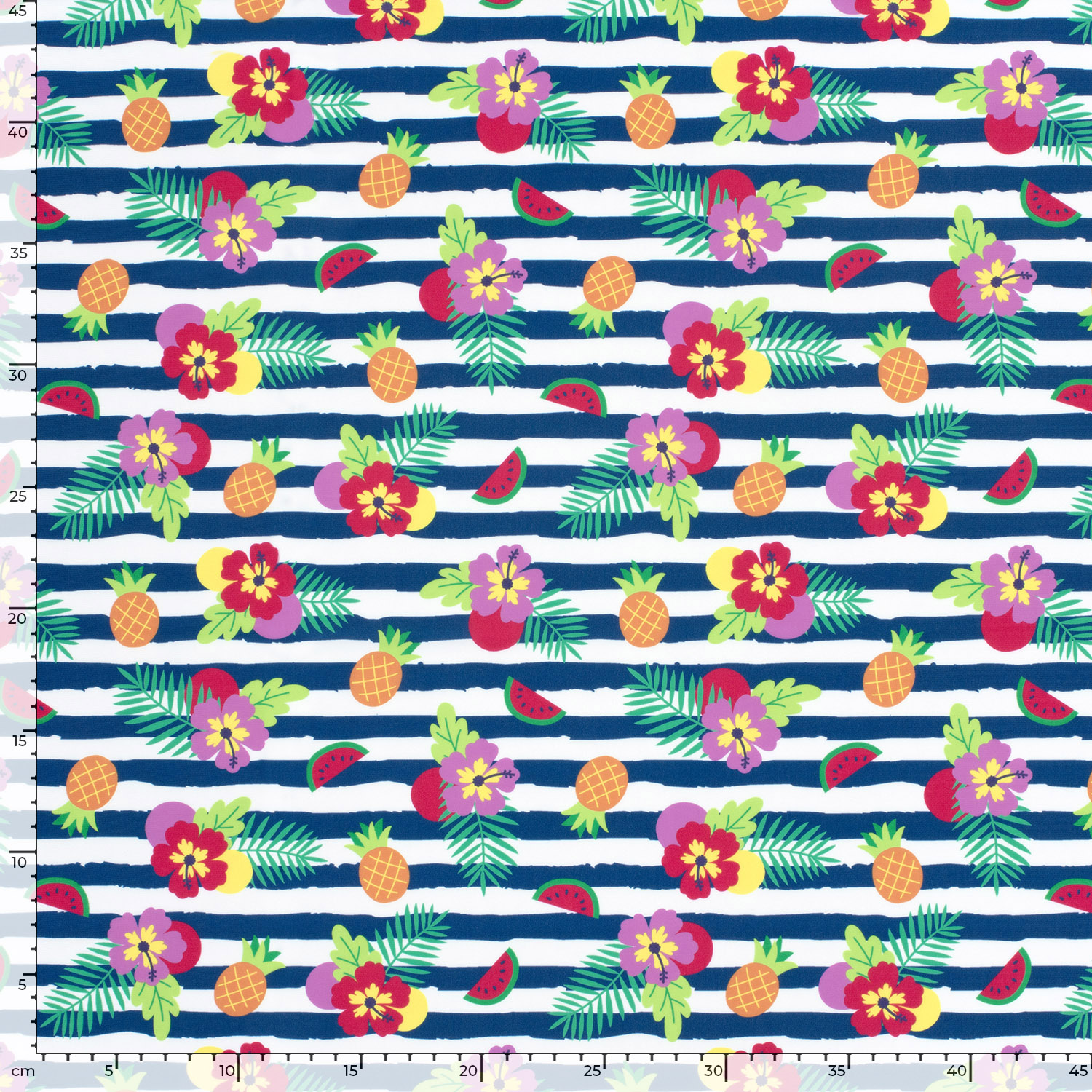 Plavkovina Léto na proužcícch, UV Protection