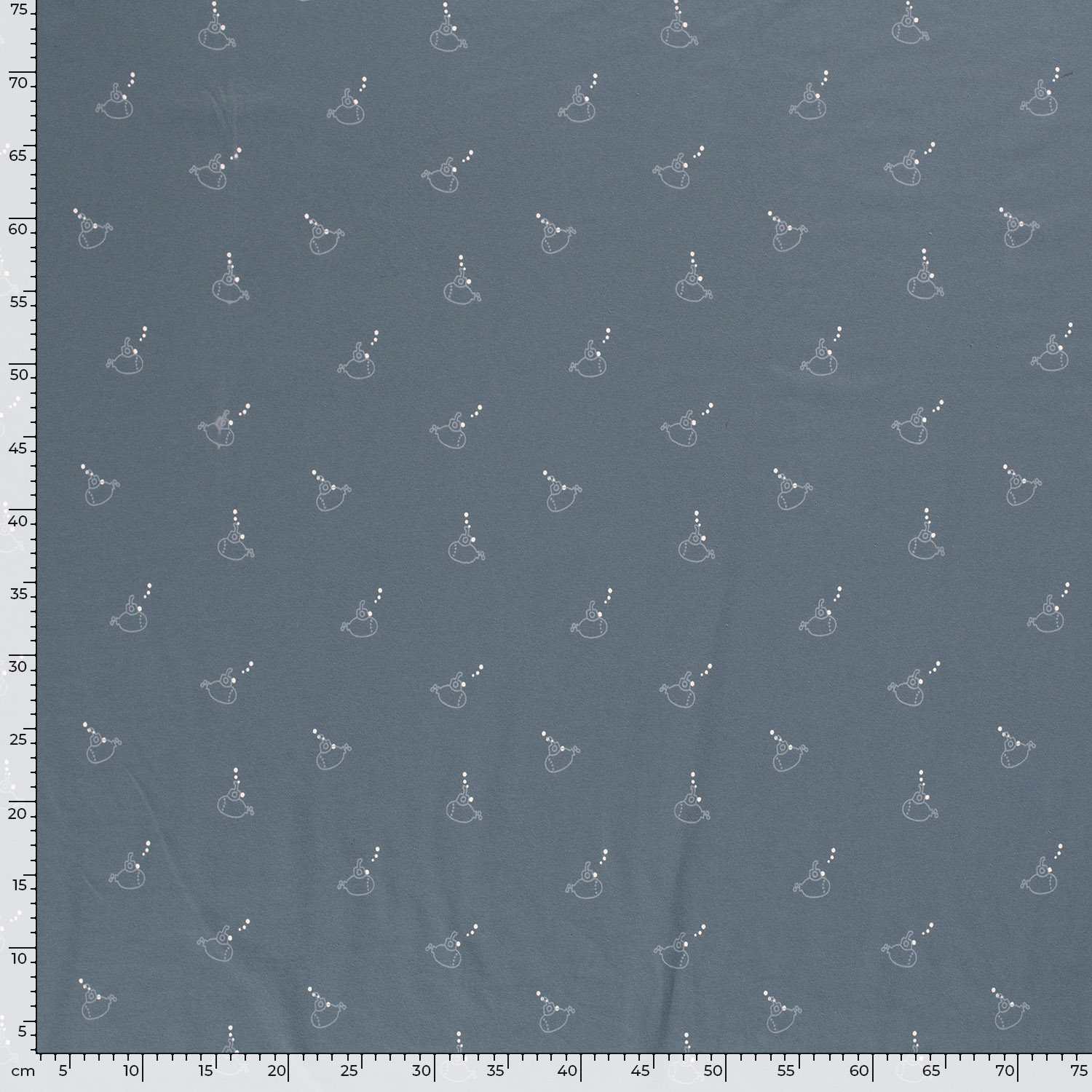 Úplet ocelově modrý Ponorky s bublinami