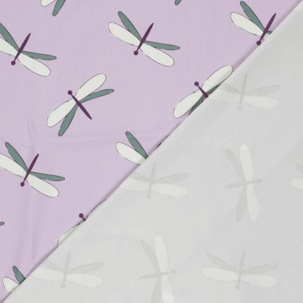 Úplet fialový Vážky