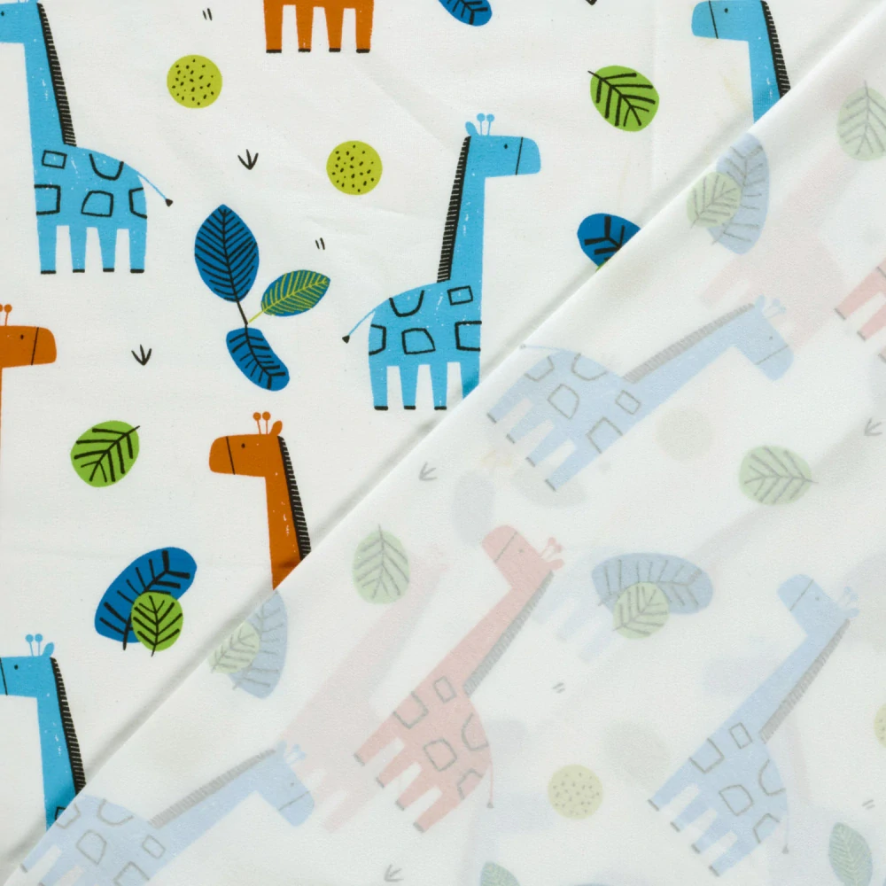 Úplet Barevné žirafy