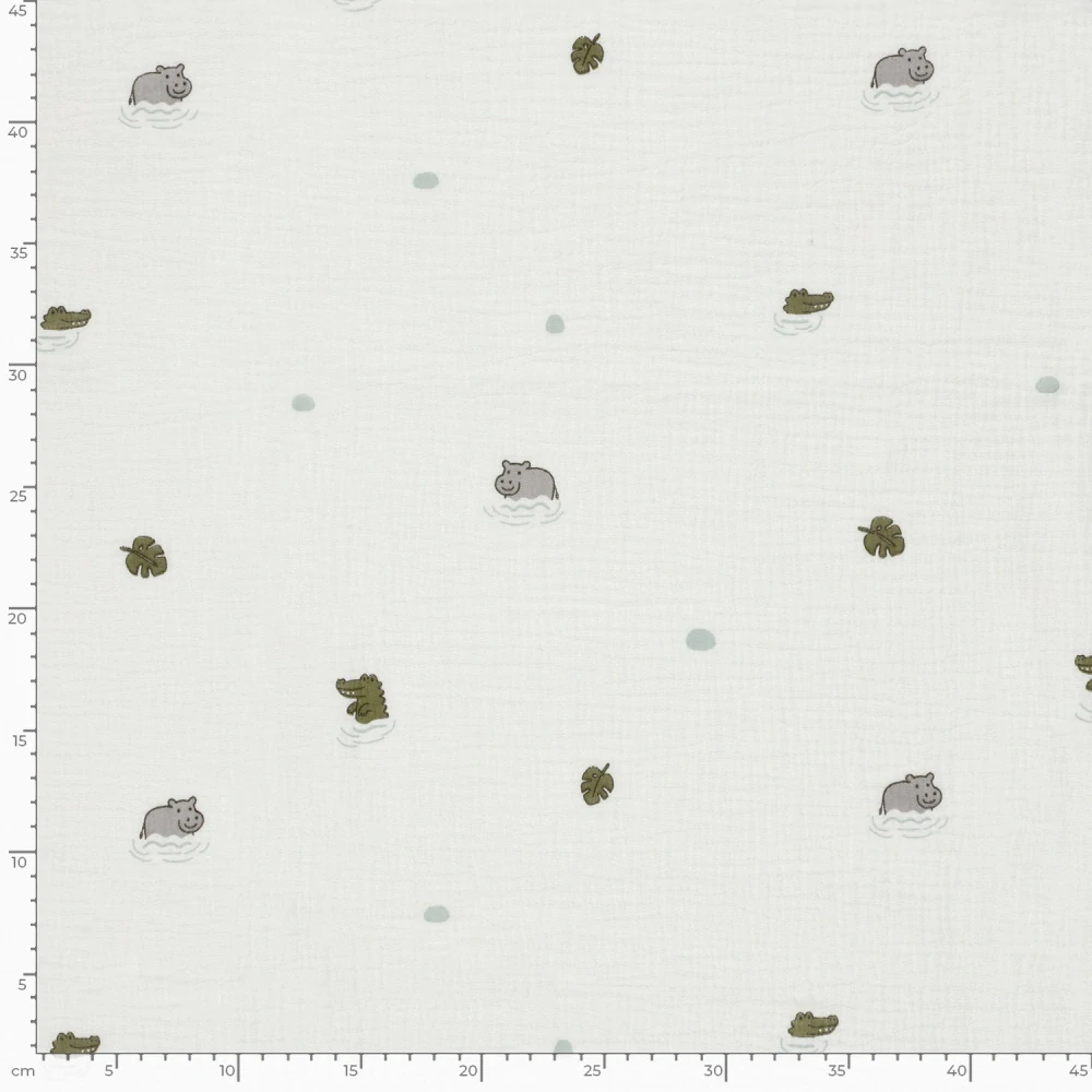 Dvojitá gázovina Hrošíci a krokodýli