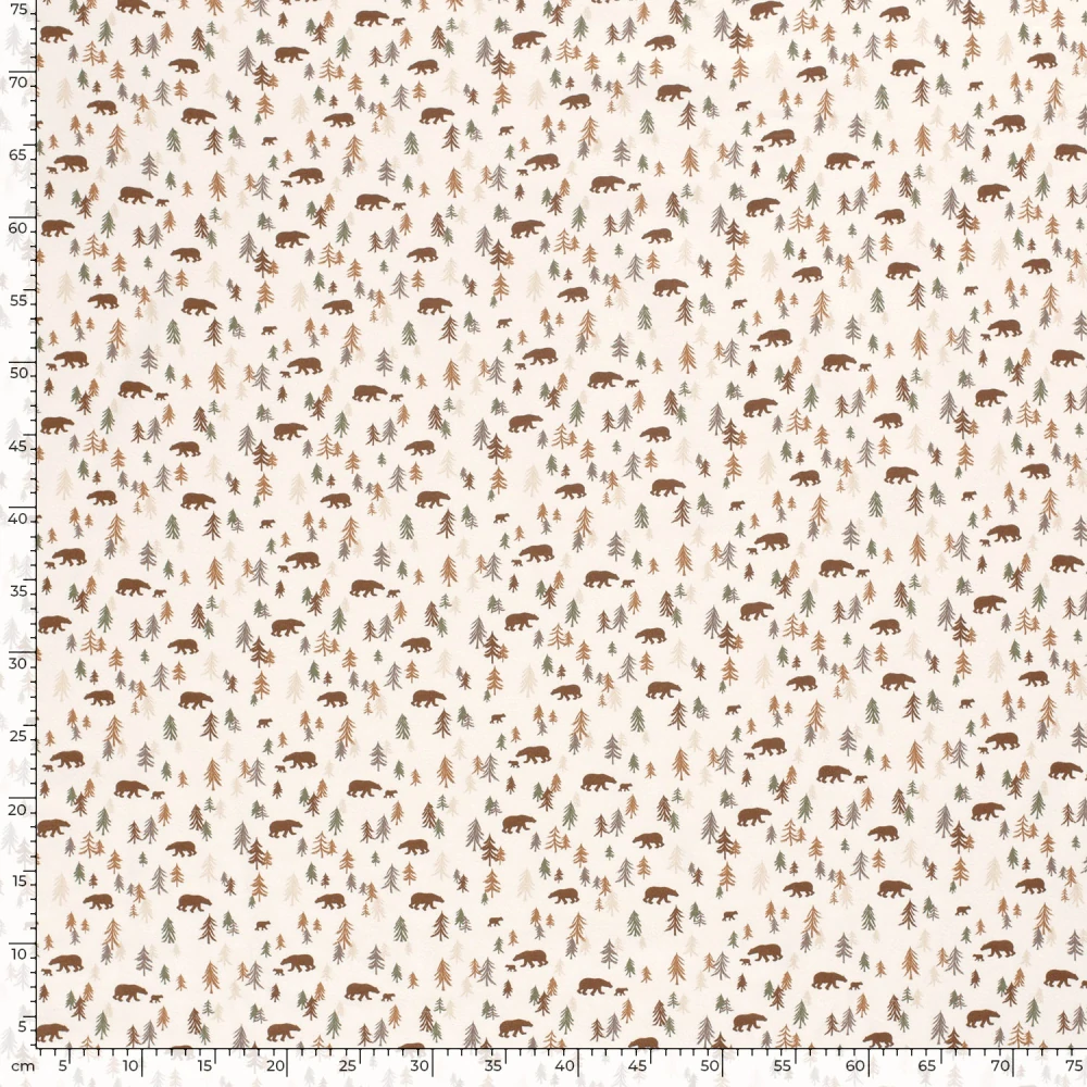 Úplet smetanový Medvídci