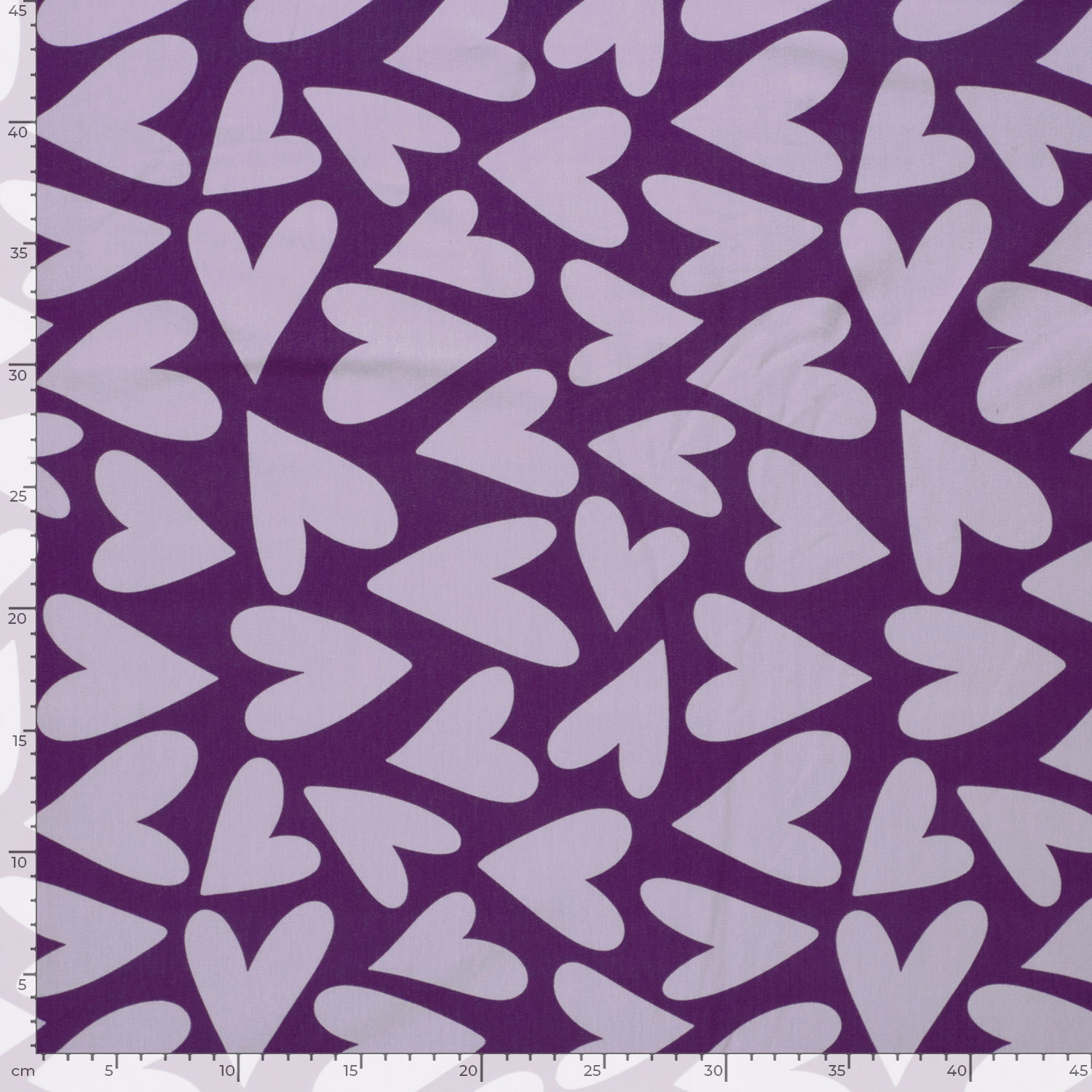 Úplet fialový Fialová srdce