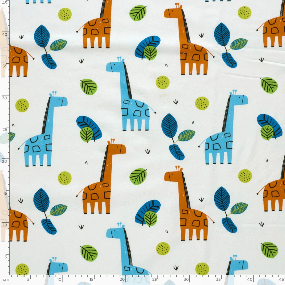 Úplet Barevné žirafy