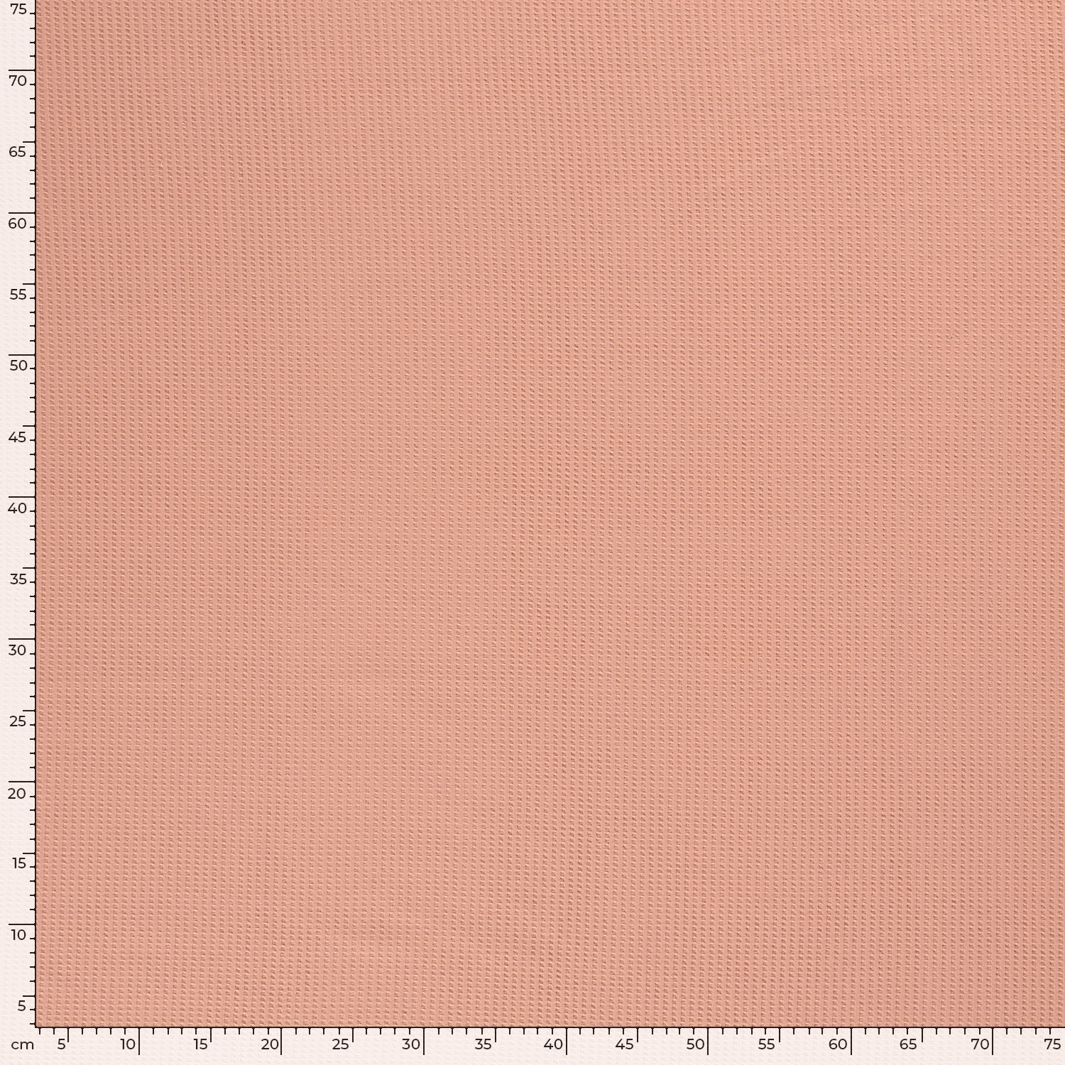 Úplet s vaflovou vazbou lososový