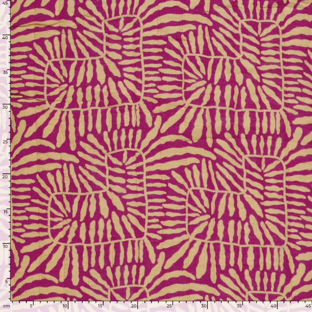 Prošívaný oboustranný mušelín