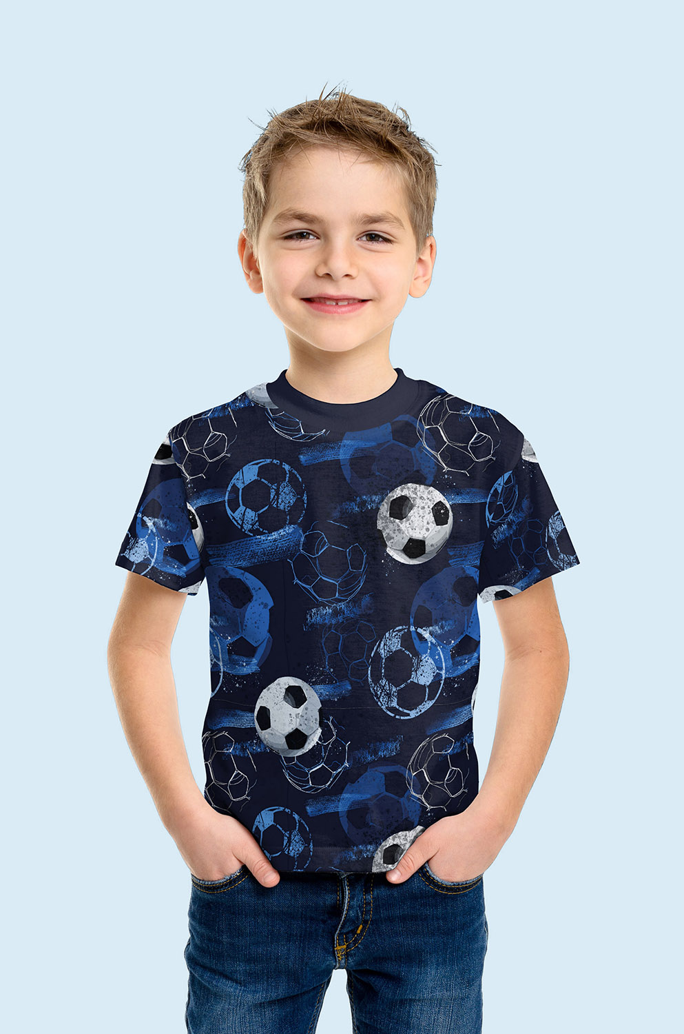 Úplet modrý Fotbal