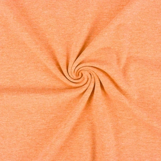 Úplet elast. korálový melír 220g/m2