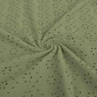 Madeirový úplet khaki
