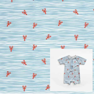 Plavkovina Ráčci na proužcích, UV Protection