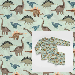 Plavkovina sv. zelený Dinosauři UV Protection