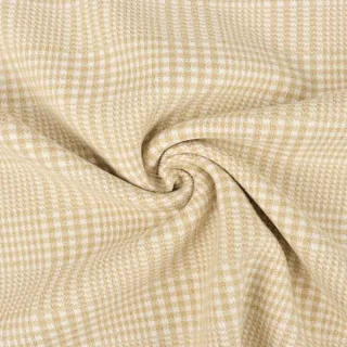 Kabátovina béžová žakárová károvaná