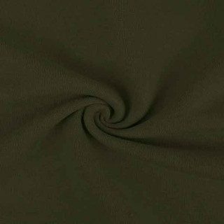 Počesaná teplákovina silná khaki 1,2m