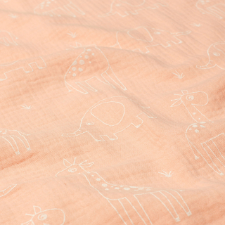 Dvojitá gázovina lososová Safari