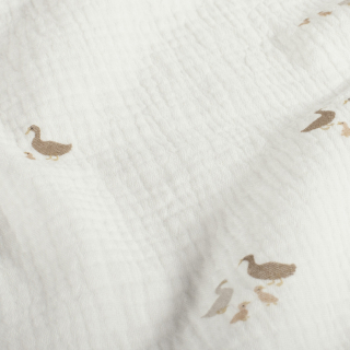 Dvojitá gázovina bílá Kachničky