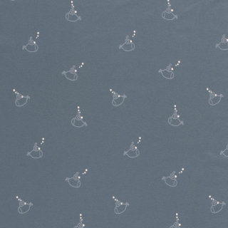 Úplet ocelově modrý Ponorky s bublinami