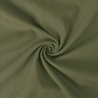 100% len předepraný khaki