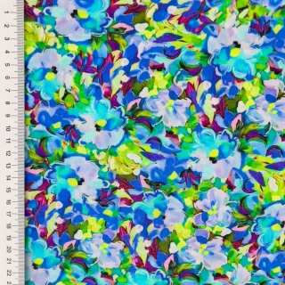 100% viskoza Zahrada pod palmami