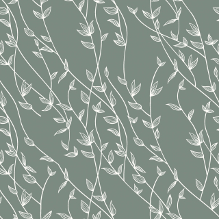 Popelín khaki Vinná réva